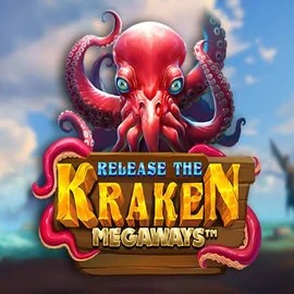 Release the Kraken Megaways logo by Pragmatic Play Betory Casino