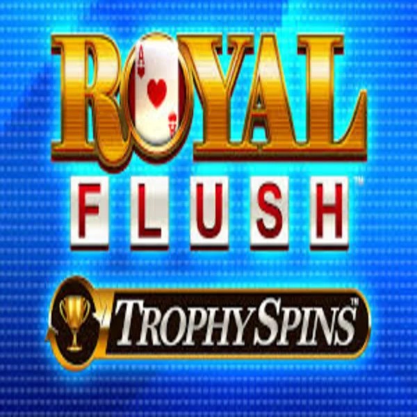 Royal Flush Trophy Spins logo by Greentube Betory Casino